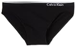 Calvin Klein Women's Seamless Bikini, Black, Medium