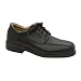 Work Shoe, 10EEE, Black Leather, Executive Lace Up, Steel Toe, Blundstone, for industrial use