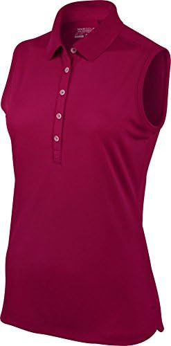 Nike Golf Women's Sleeveless Victory Polo TEAM MAROON///TEAM MAROON M