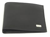 Mens Ferre Bifold Black Soft Leather Wallet
