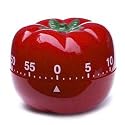 (Price/piece)60-Minute Tomato Kitchen Timer, Mechanical Counting Timer, Shower Timer, Short Ring Timer Alarm