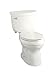 Read Kohler K-3609-T-0 Cimarron Comfort Height Elongated 1.28 gpf Toilet with Class Five Technology and Left-Hand Trip Lever with Tank Cover Locks, Less Seat Details Kohler K-3609-T-0 Cimarron Comfort Height Elongated 1.28 gpf Toilet with Class Five Technology and Left-Hand Trip Lever with Tank Cover Locks, Less Seat