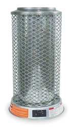 Dayton 1WVL9 Gas Fired Radiant Heater, Portable, LP