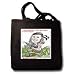 Londons Times Funny Panel Hollywood Cartoons - Rambo Derek - Tote Bags