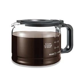 Universal 12 cup glass coffeemaker carafe.