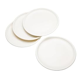 Kitchen Craft Microwave Cookware Plates, Set of 4, 25 cm