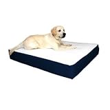 Majestic Orthopedic Double Dog Pet Bed MD Khaki