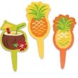 Tropical Drinks Cupcake Picks - 12ct