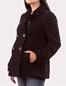 Motherhood Maternity: Button Front Wool Maternity Coat