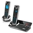 Uniden DECT 6.0 Expandable Ultra Slim Dual Handset Cordless Phone with Caller ID & Answering Machine (Model DECT3080-2)
