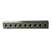 Polyconn PCM10-125-09NP Nickel Plated Aluminum Manifold, 1/4" NPT Female x 1/8" NPT Female, 9 Stations