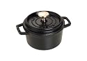 staub ココットラウンド 14cm ブラック 40509-476 1101425