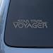 Search : STAR TREK VOYAGER - Vinyl Car Decal Sticker #1675 | Vinyl Color: Silver