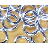 (100) 5mm Open Jump Rings Sterling Silver 19g