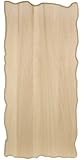 Walnut Hollow Basswood Rustic Rectangle Plaque, 9 by 19-Inch