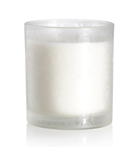 Frosted Flowers Candle Holder
