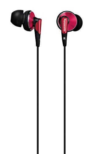 Panasonic ステレオインサイドホン レッド RP-HJE600-R