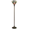 Angel-Accented Torchiere Lamp