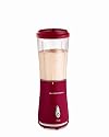 Hamilton Beach 51101R Single-Serve Blender with Travel Lid, Red