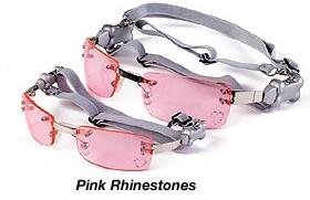 31h zGgnINL SILVER FRAME PINK LENS Doggles k9 Optix XSMALL