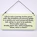 What A Ride Sign - Funny Birthday Gift Sign for Mom, Dad, or Friend