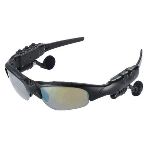 Cooltronics 2GB MP3 Player Sunglasses with Bluetooth Technology (Black)