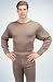 Brown ECWCS Polypro Thermal Long Underwear - Crew Neck