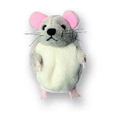 Fingerpuppe Maus grau M�use Nagetier Ratten Tier Haustier Bauernhof Handspielpuppe Kasperlfigur Kasperle Figur mouse
