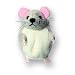 Fingerpuppe Maus grau M�use Nagetier Ratten Tier Haustier Bauernhof Handspielpuppe Kasperlfigur Kasperle Figur mouse