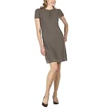 Mossimo® Black: 3-Button Sweater Dress - Spice Latte