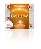 Review Panasonic LM-RW30E5 / Panasonic 8cm DVD-RW 1.4gb 30 minute camcorder discs 5 disc pack
