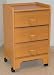 Soft Touch Acute Care Bedside Cabinets - Bedside Cabinet, 1 Drawer, 2 Doors These bedside cabinets feature quality craftsmanship in all aspects including rounded corners, a high pressure laminate finish, along with captured backs and soft touch pull handles, all essential features for acute care environments. Four casters and two wheel locks provide easy movement. Dimensions: 22'W x 18'D x 29'H. Choose from either Wild Cherry or Quartered Oak finishes. Five Year limited warranty. Product photo may not exactly match the product offered for sale. Please refer to the product description.