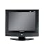 Daewoo DSL15T1TCD - 15" Widescreen LCD TV With Built In DVD Player & Freeview - Piano Black