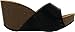 Refresh MARA-03 Women's Slide On Comfort Single Band Platform Wedge Sandal