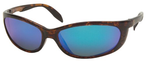 Onos Breton Polarized Sunglasses w/ Built-in Readers - BLUE MIRROR/AMBER 2.25