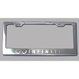 Infiniti Chrome License Plate Frame 