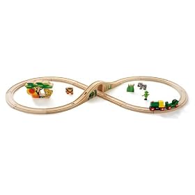 A Traditional Christmas; Brio Wooden Train Set and Doll’s House