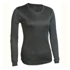 Terramar Women Pointelle Crew s494