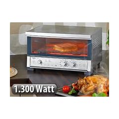 Sanyo 1.300 Watt Mini-Backofen f�r B�ro & Single-Haushalt