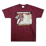 日本プロ野球 『1500試合出場記念』Tシャツ (楽天 ゴールデン イーグルス /#7 山崎 武司 （Brick）) 楽天