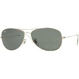 Ray-Ban RB3362 Sunglasses - Gold Frames Green Lens by RAYBAN