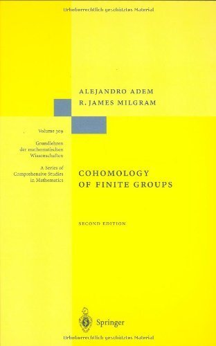 Cohomology of Finite Groups (Grundlehren der mathematischen Wissenschaften) 2nd edition by Adem, Alejandro, Milgram, James R. (2004) Hardcover