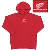 Detroit Red Wings NHL Youth JV Hooded Sweatshirt by Antigua (Dark Red)