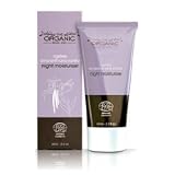 The Organic Skin Co. Ageless Amaranth & Vanilla Night Moisturizer, Ecocert, 2oz