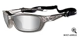 Wiley X Brick Climate Control Sunglasses - Silver Flash Wiley X Brick Climate Control Sunglasses - Silver Flash