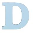 KidKraft Wood Letter - Sky Blue