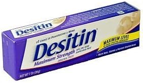 Desitin Orginal Ointment 40% 1 oz (2 Pack)