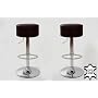2x Barhocker braun ECHT LEDER h�henverstellbar run&hellip von TC Trade GmbH
