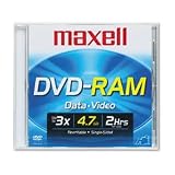1-pack DVD-RAM Media 4.7GB Rewrite