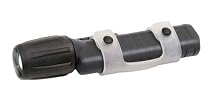 UK Mini Q40 eLED Plus Compact Hand Held or Mask Strap Mounted 67 Lumens Torch Black Body.